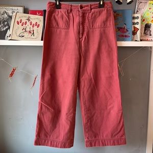 Steven Alan Flat Front Wide Leg Pant 8